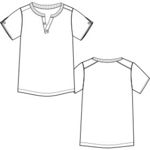 Fashion sewing patterns for MEN T-Shirts T-Shirt 3014
